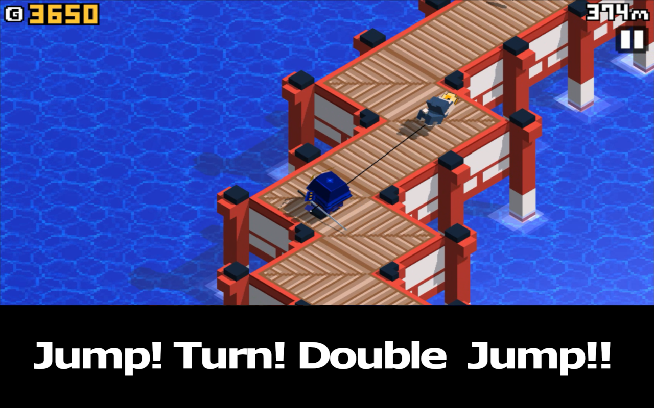 ZigZag Ninjado Game Screenshot