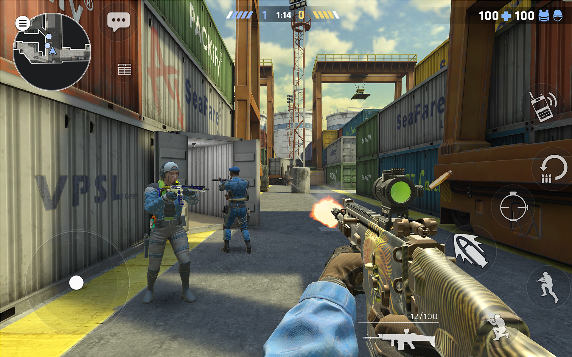 Critical Ops: Multiplayer FPS ゲームのスクリーンショット