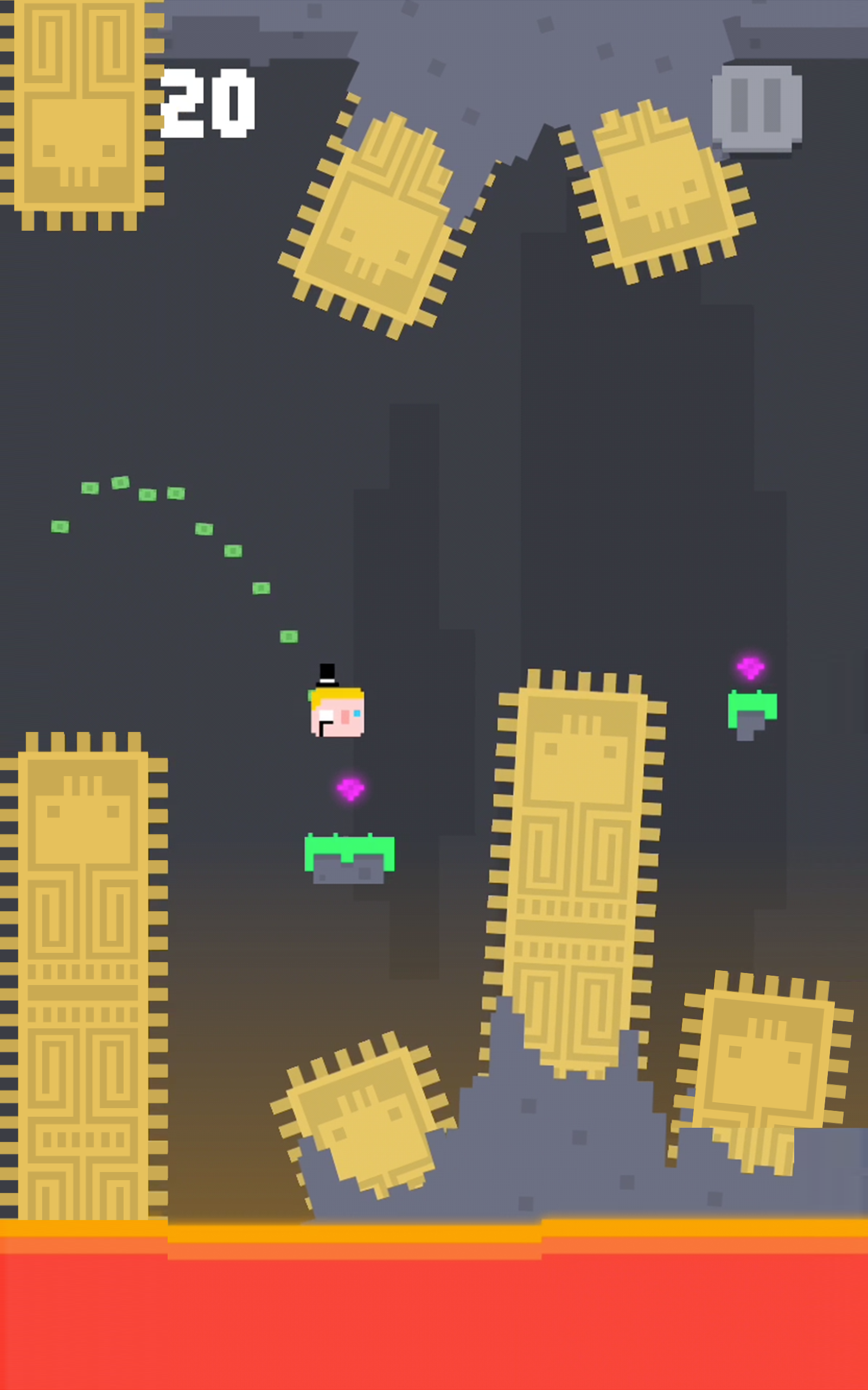 Temple Jump 게임 스크린샷