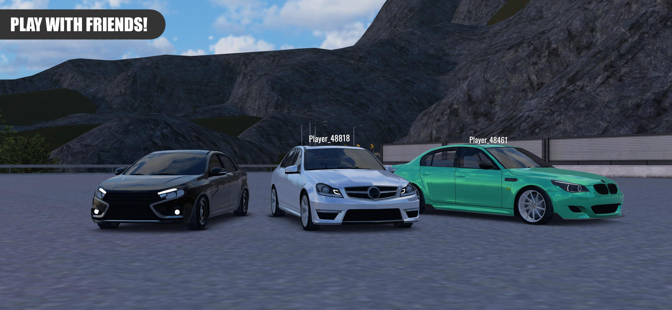 Screenshot of Custom Club: Online Racing 3D