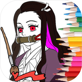 Jogo de Colorir Demon Slayer versão móvel andróide iOS apk baixar  gratuitamente-TapTap