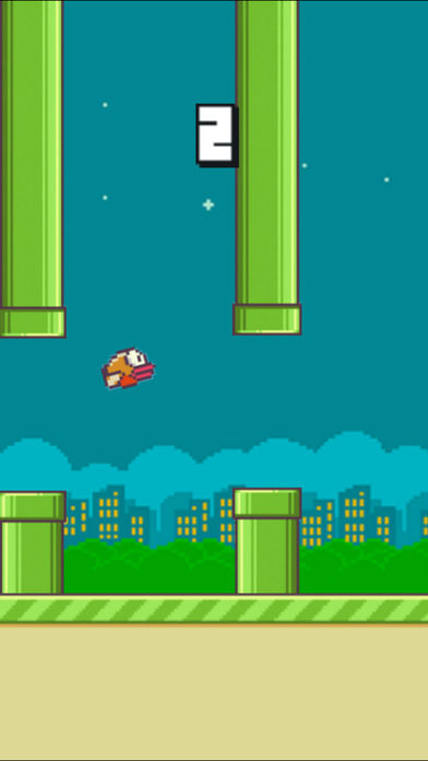 Screenshot of Impossible Flappy - Flappy's Back 2 Bird Levels