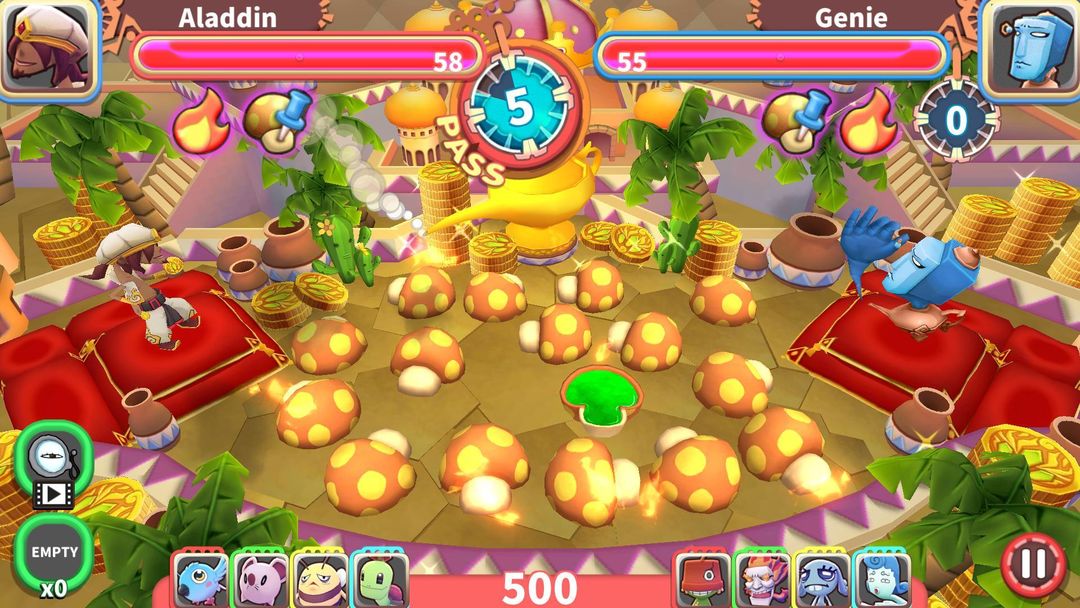 Magic Arena: Snow White & Aladdin screenshot game