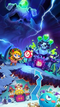 Monster Busters: Ice Slide Game Screenshot