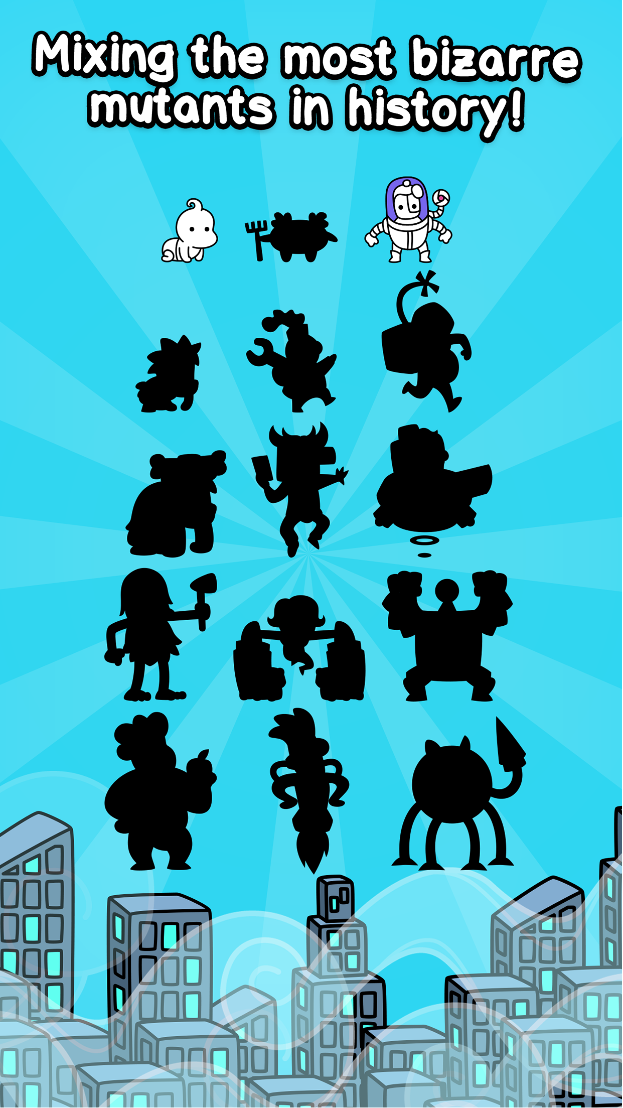 Скриншот игры Human Evolution: Merge Game