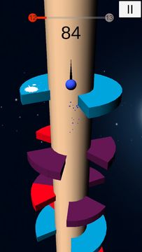Helix Jump Ball Game Screenshot
