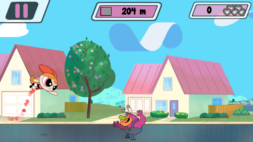 Captura de Tela do Jogo Powerpuff Girls: Mojo Madness