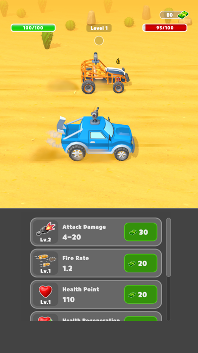 Скриншот игры Idle Assault Riders