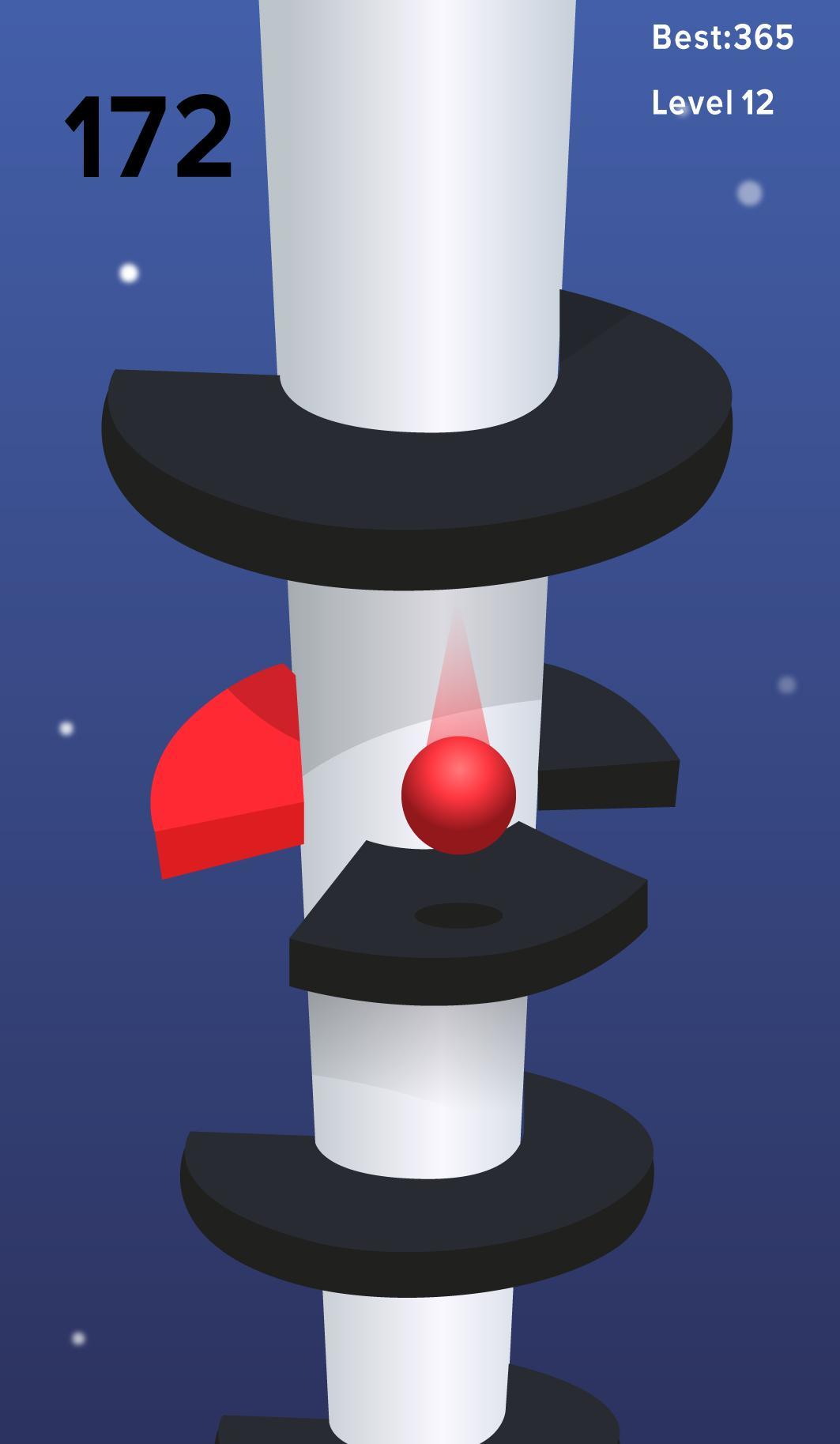 Screenshot of Jump Tower Ball–Zero