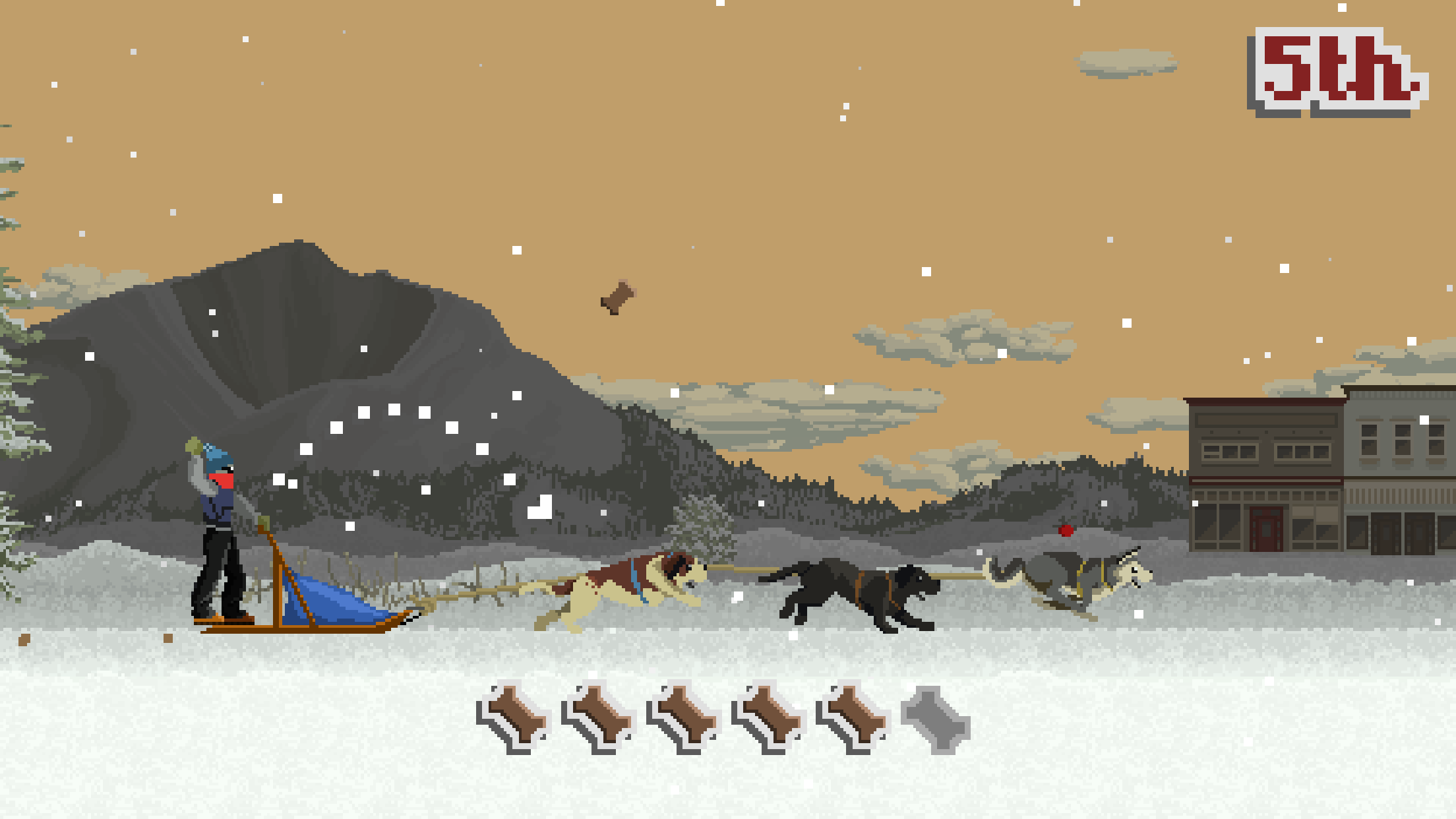 Ảnh chụp màn hình Dog Sled Saga