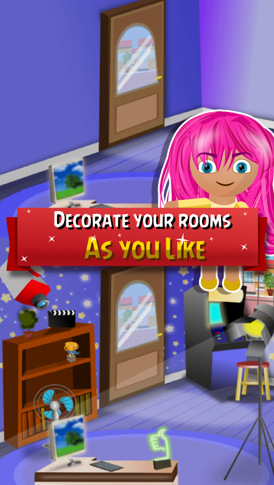 Скриншот игры Vloggers Life Tycoon