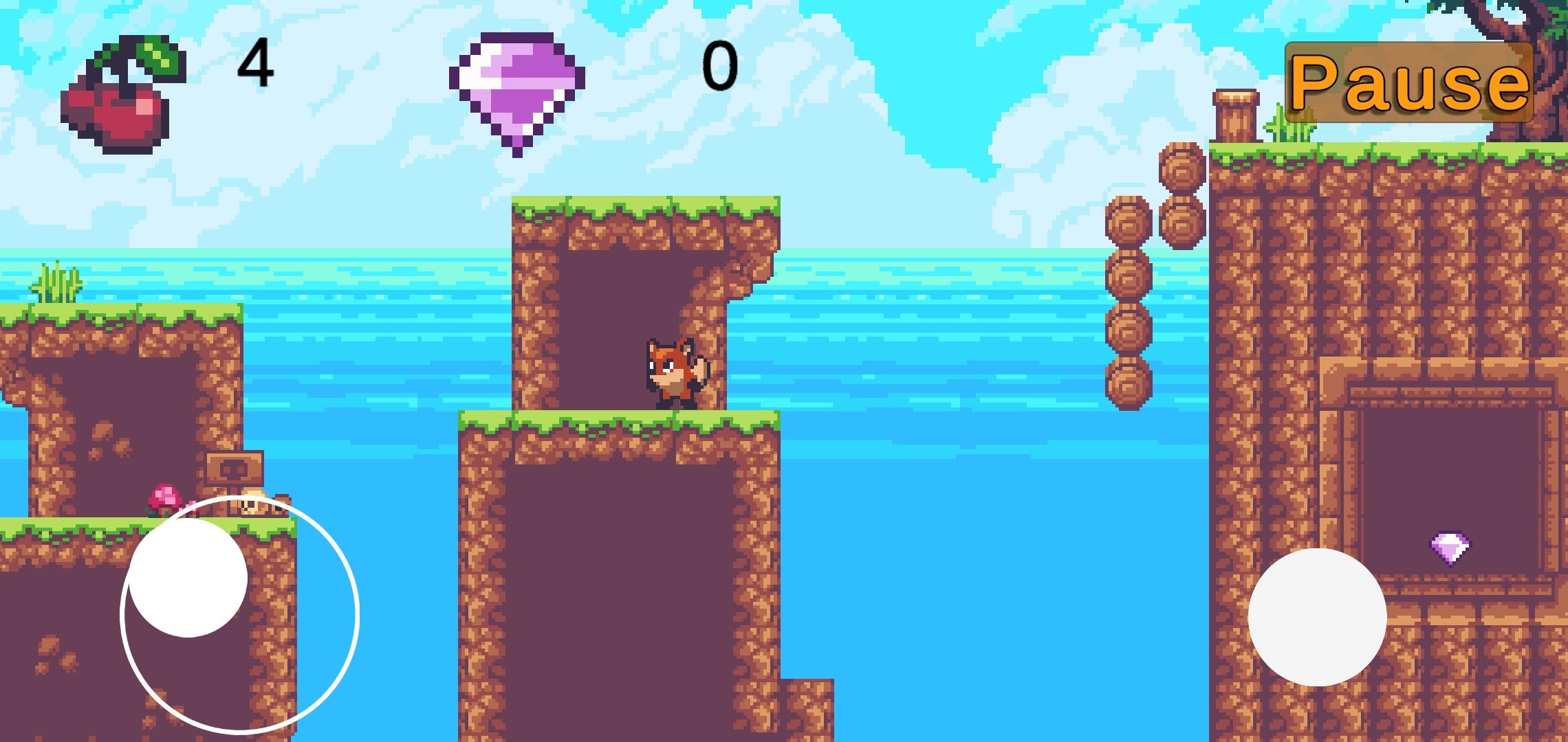 Sunny Land Game Screenshot