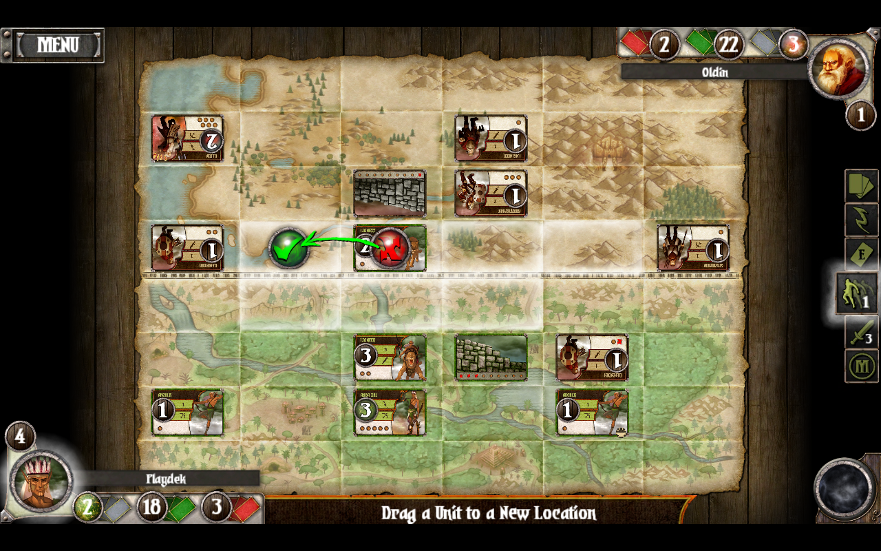 Captura de Tela do Jogo Summoner Wars
