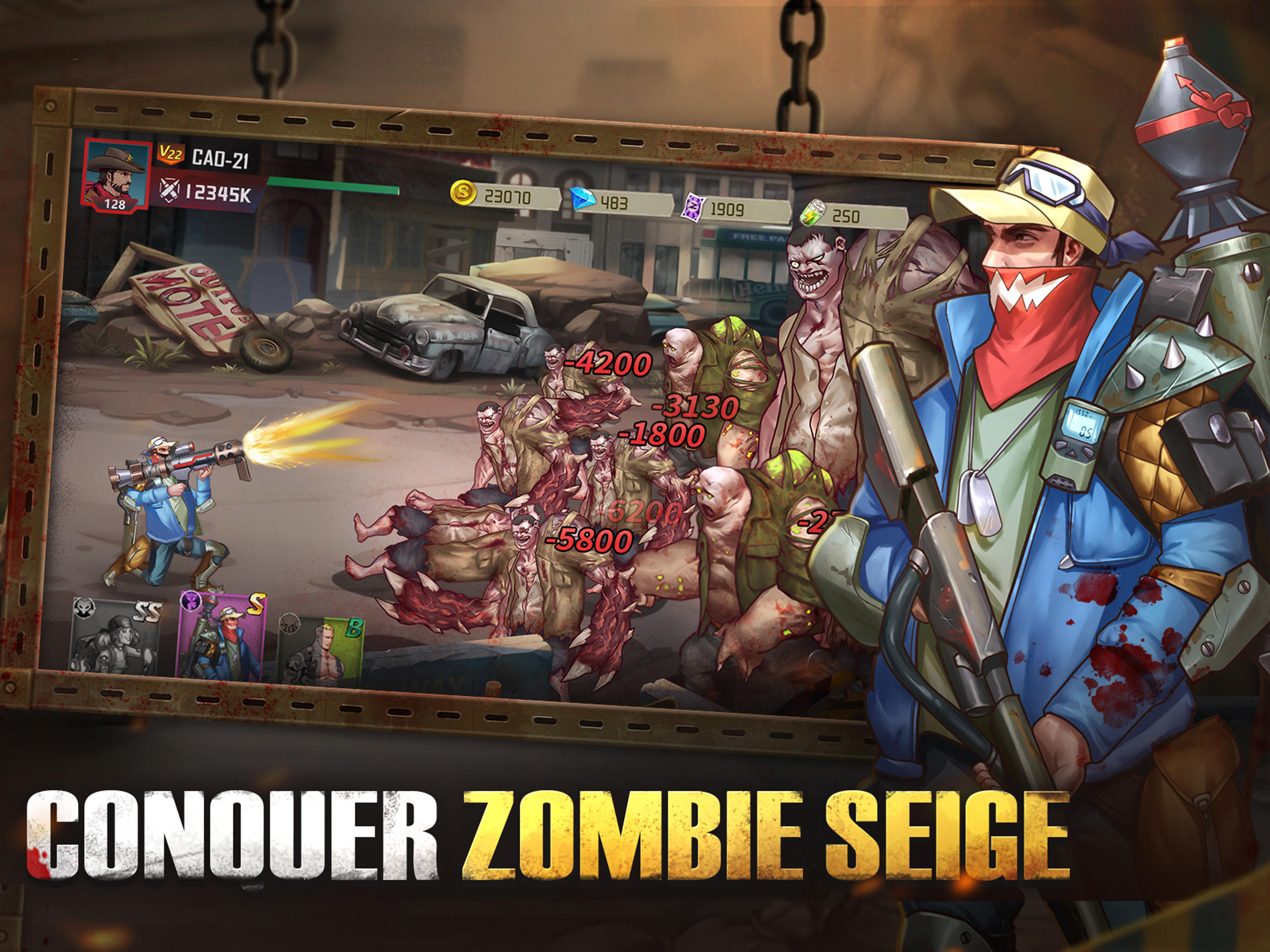 Screenshot of State of Zombie: Idle RPG
