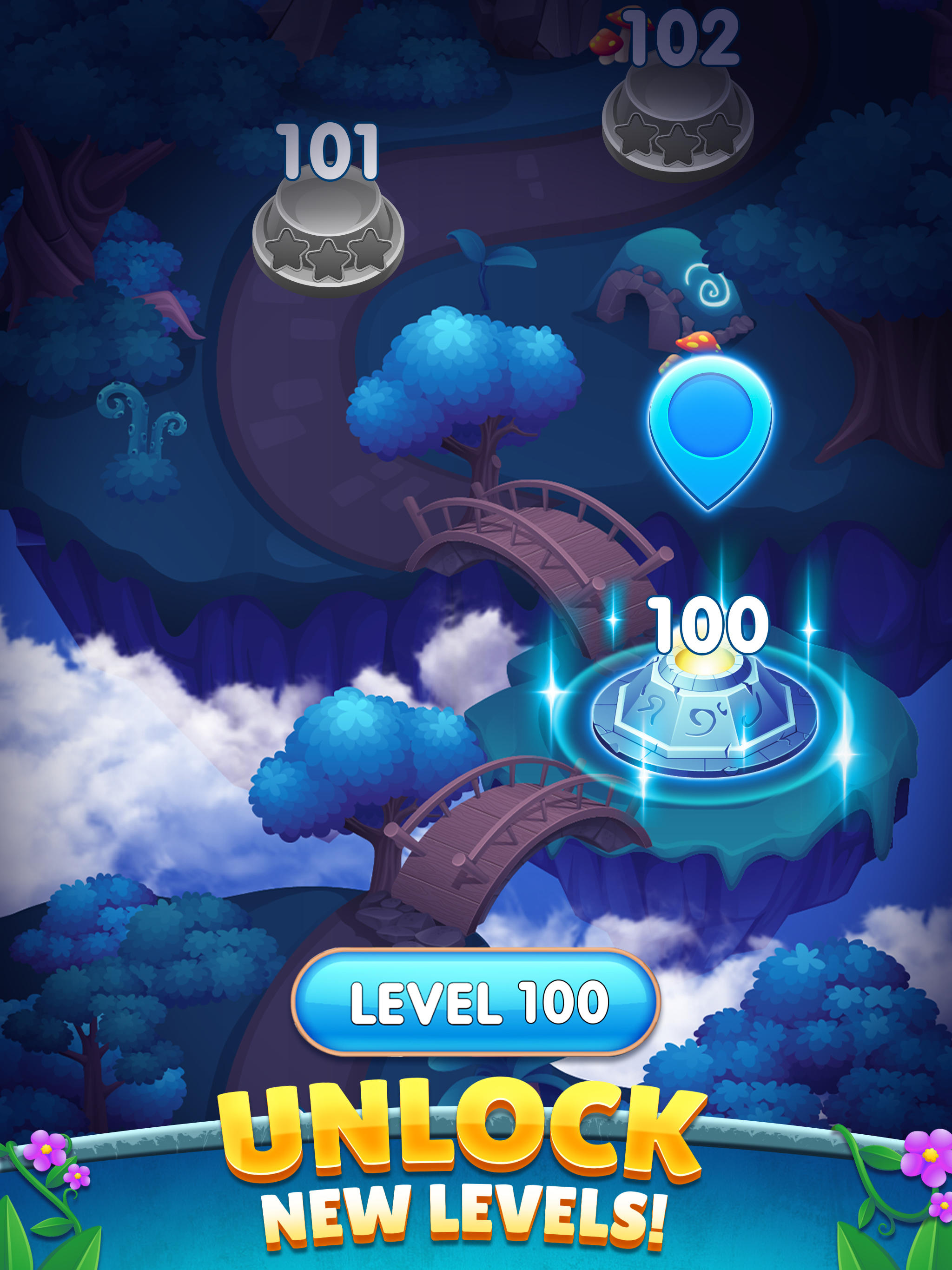 Woodland Bubble Pop Game Screenshot