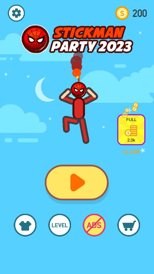 Screenshot of Stickman party 2023