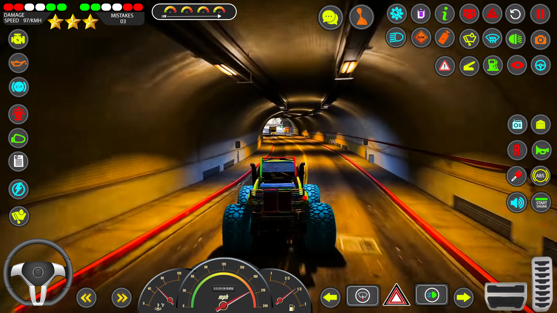 Monster Truck: Stunt Games ภาพหน้าจอเกม