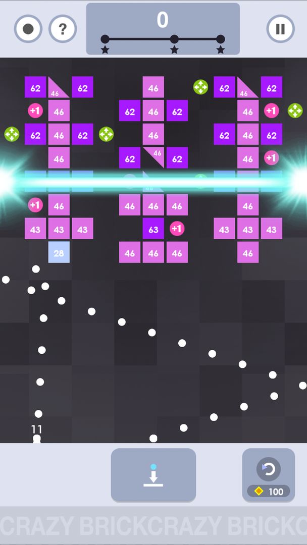 Crazy Brick screenshot game