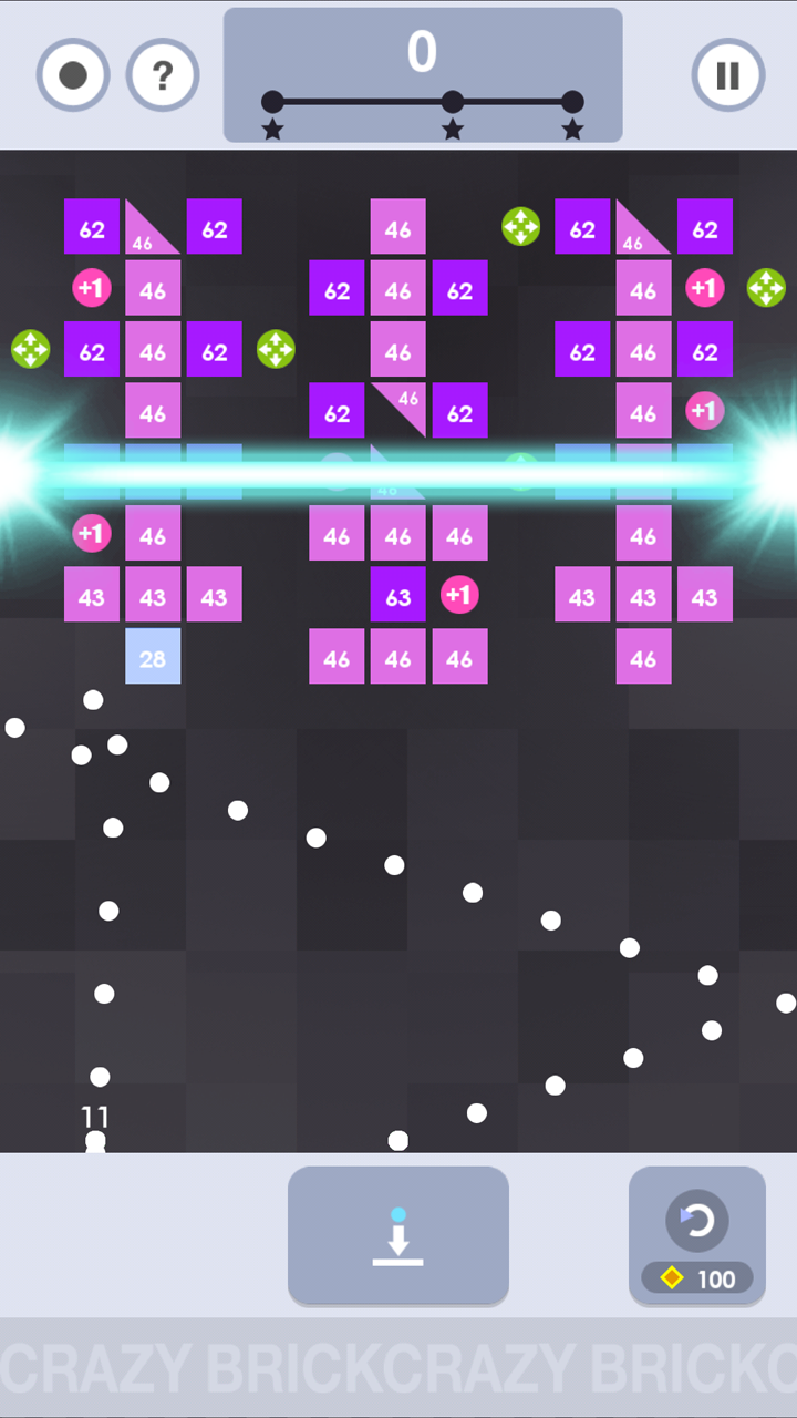 Crazy Brick Game Screenshot