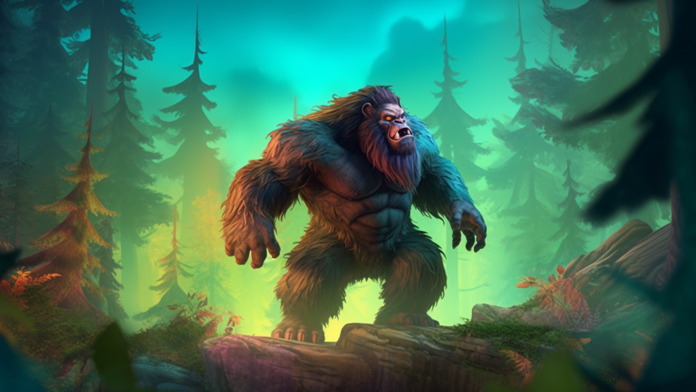 Captura de Tela do Jogo Big Foot Hunt Adventure Game