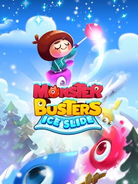 Monster Busters: Ice Slide Game Screenshot