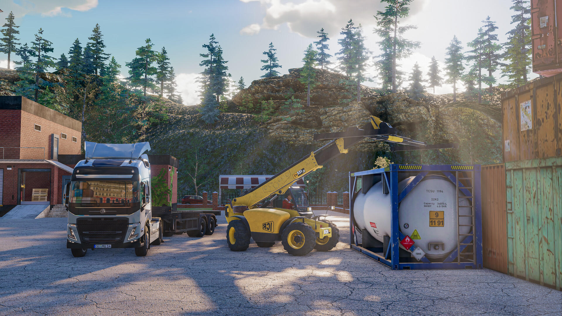 Truck & Logistics Simulator screenshot game