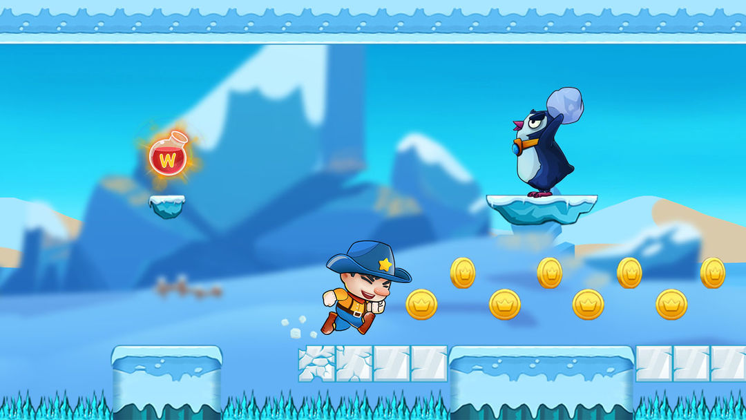 Super Bino 2: Adventure World screenshot game