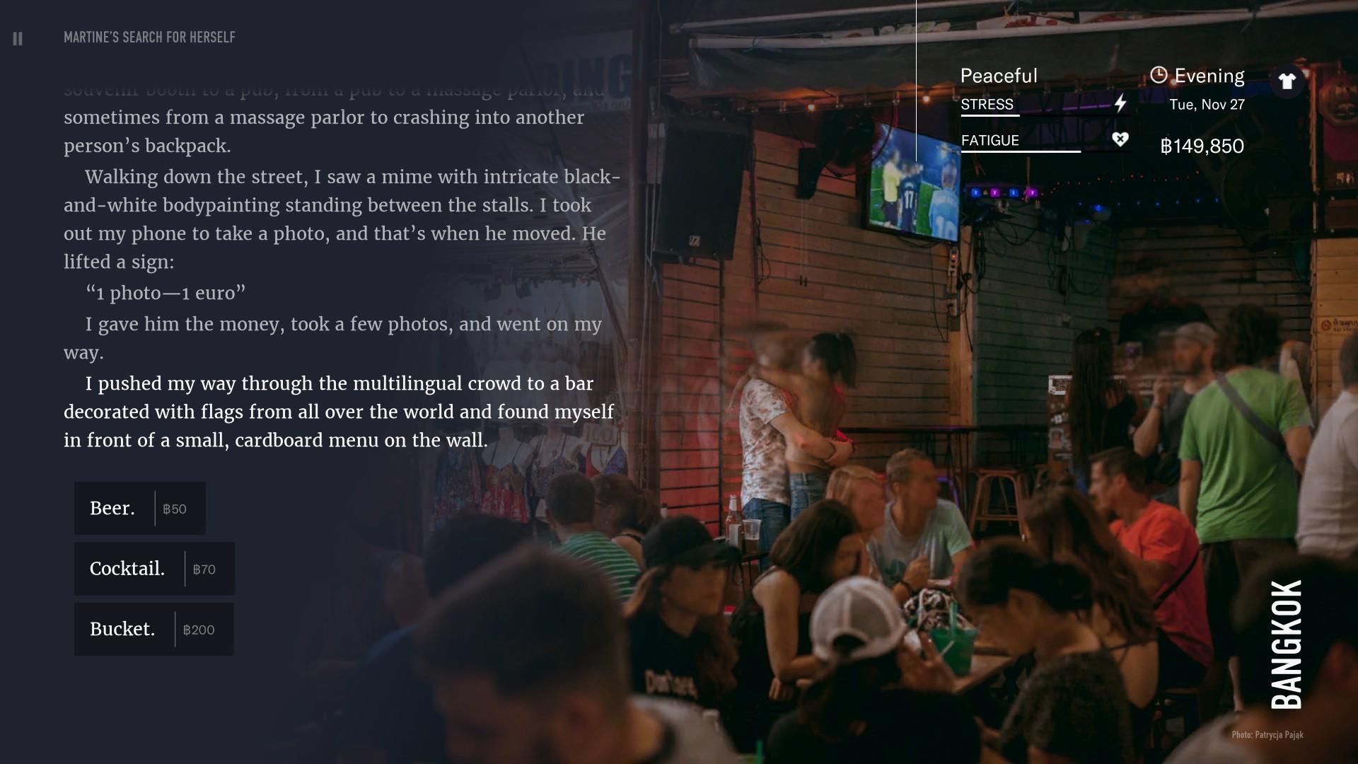 Wanderlust: Bangkok Prelude ภาพหน้าจอเกม