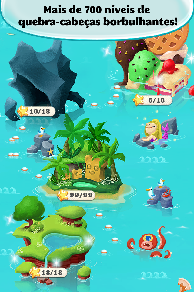 Captura de Tela do Jogo Bubble Mania: Halloween
