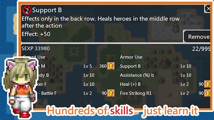 Unlimited Skills Hero Game Screenshot