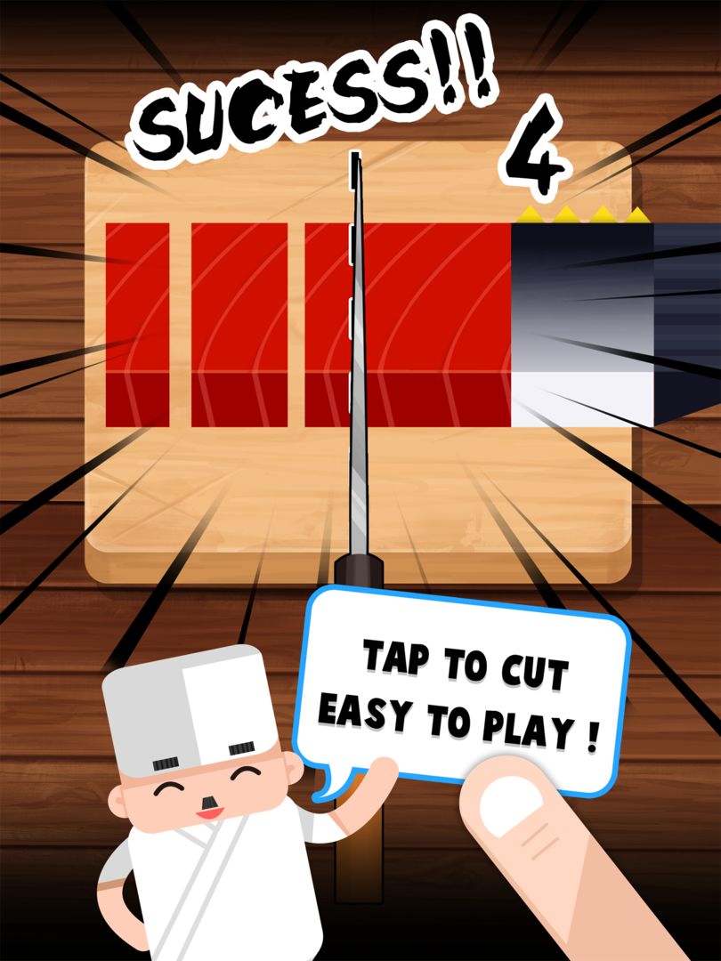 Cut the Sashimi 게임 스크린 샷