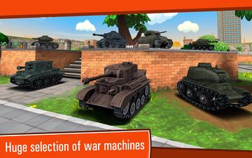 Toon Wars: Awesome Tank Game ภาพหน้าจอเกม