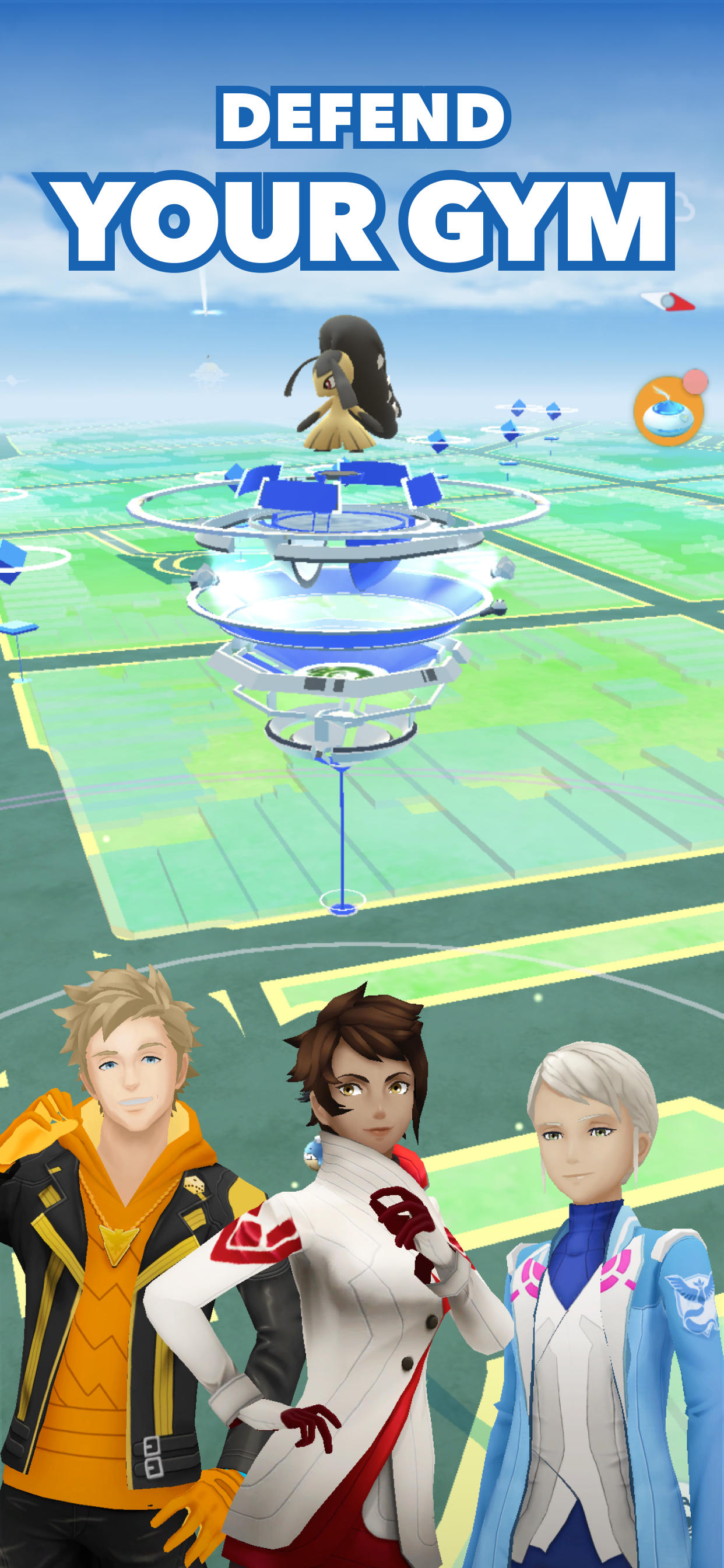 Screenshot of Pokémon GO