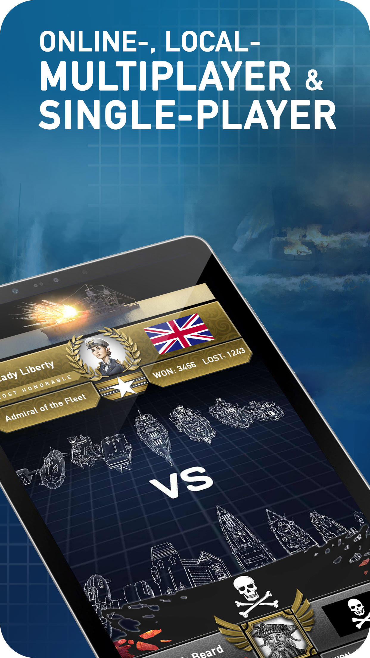 Fleet Battle - Sea Battle Game Screenshot
