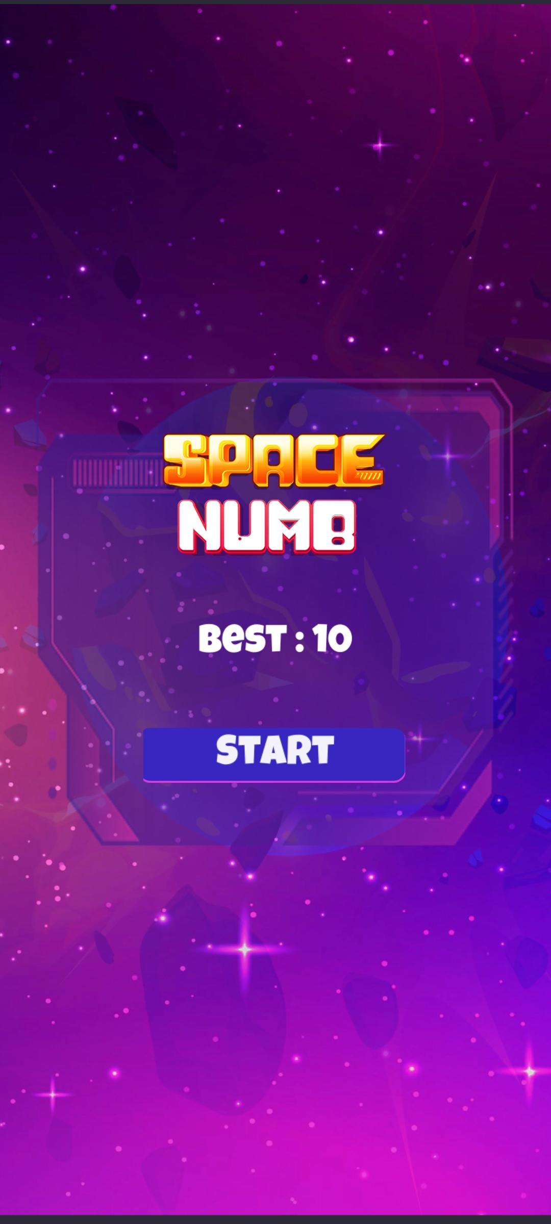 Space Numb Game Screenshot