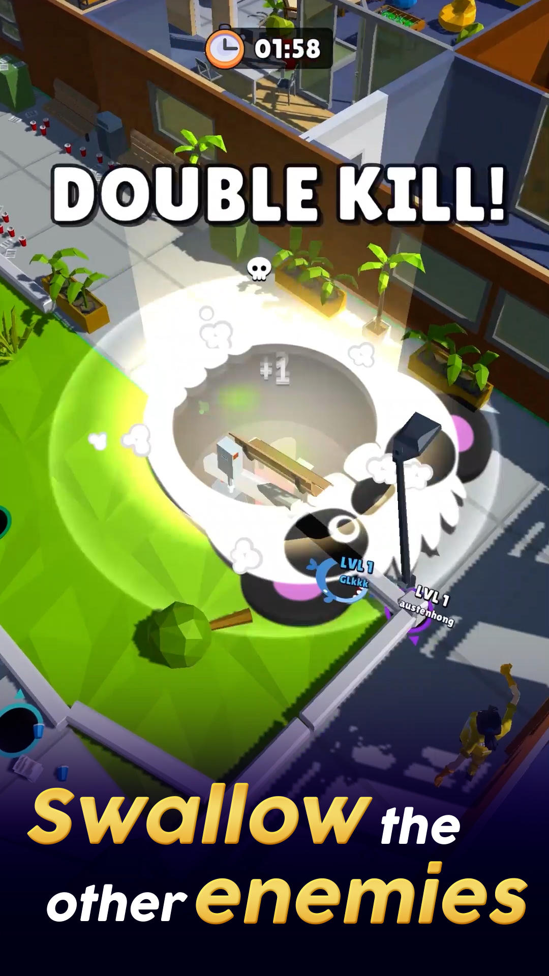 Hole.io Game Screenshot