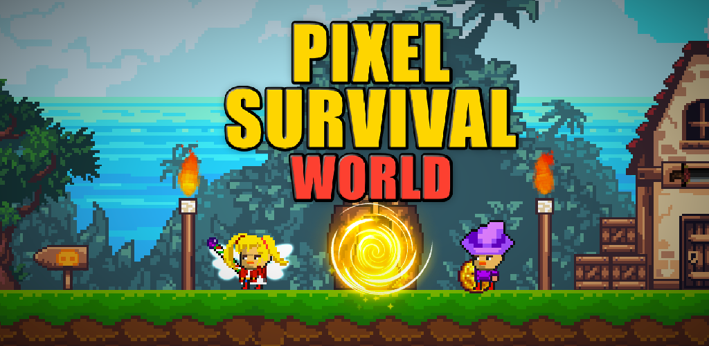 Banner of Pixel Survival World - Online 0.95