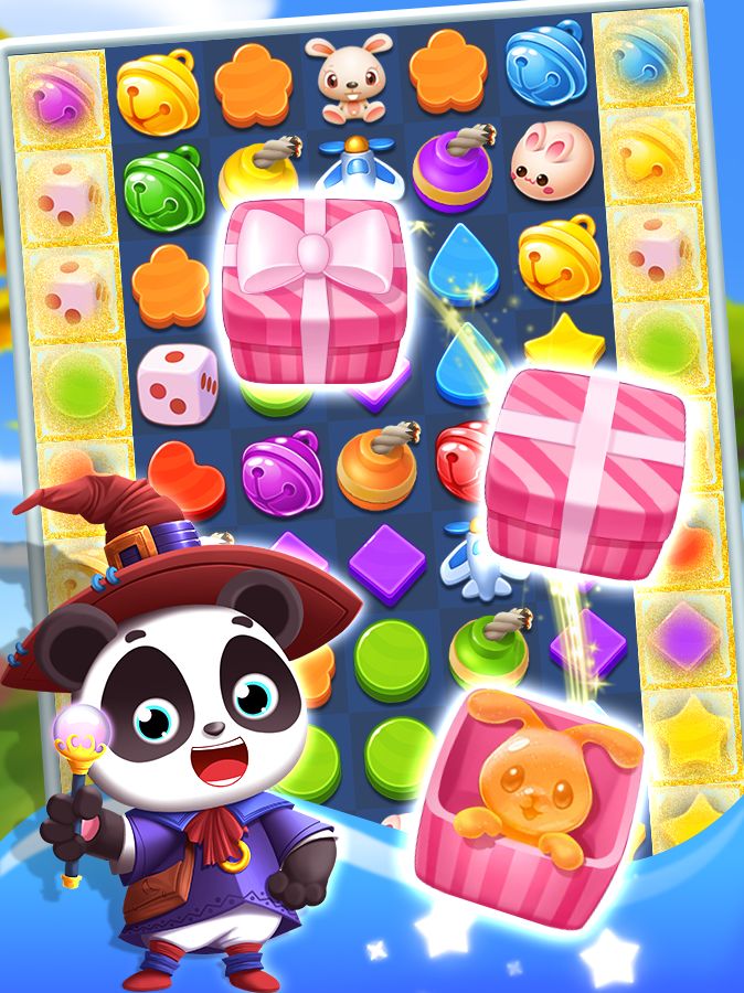 Magic Panda Toy Match screenshot game