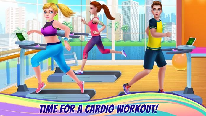 Fitness Girl - Studio Coach Game Screenshot