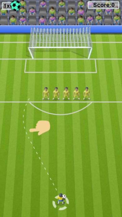 Soccer Free Kick Stars ゲームのスクリーンショット