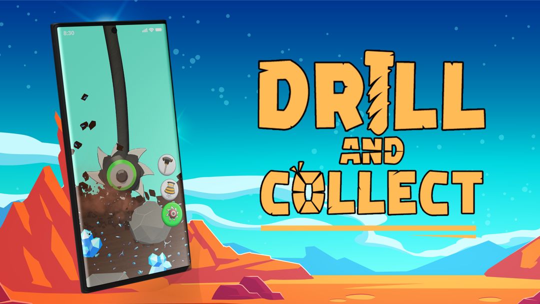 Drill and Collect - Idle Miner ภาพหน้าจอเกม