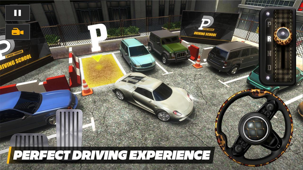 Speed Parking Game Screenshot