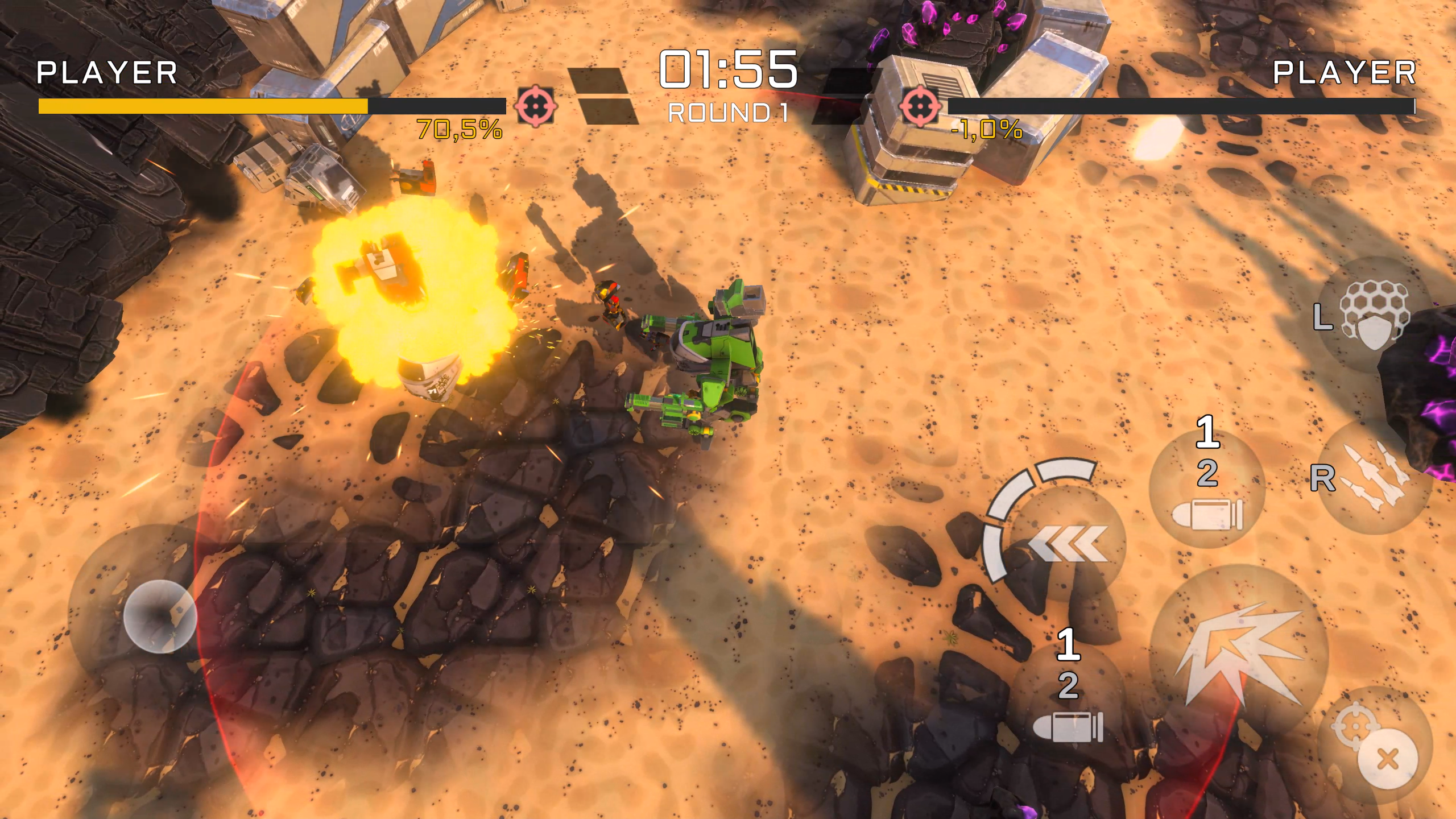 CORE: Multiplayer Mech Arena screenshot game
