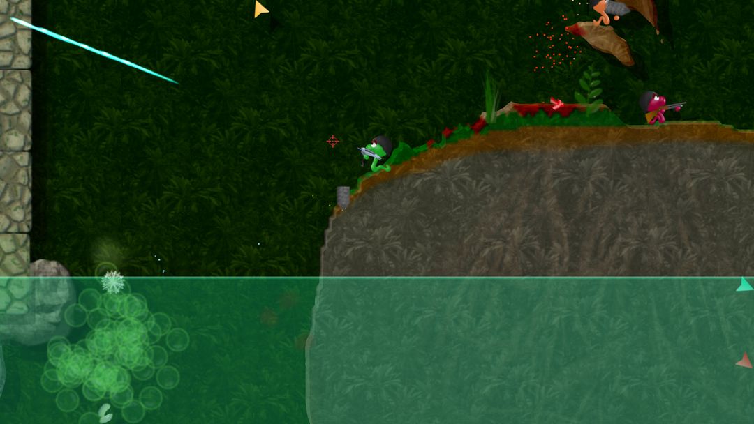 Annelids: Online battle screenshot game
