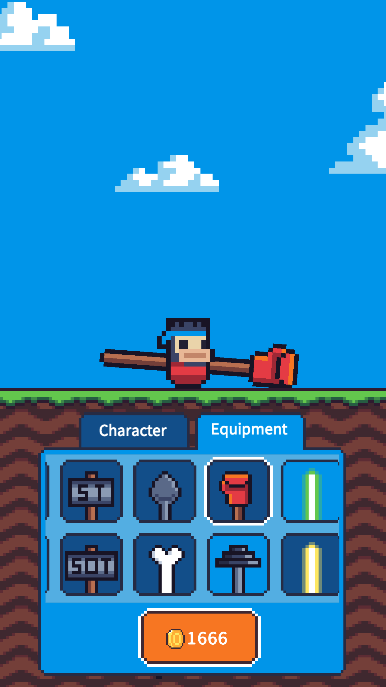Screenshot 1 of jugar con un martillo 1.64