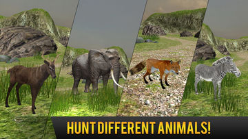 Safari Adventure Hunting : Season Africa 3D 2016 Game Screenshot