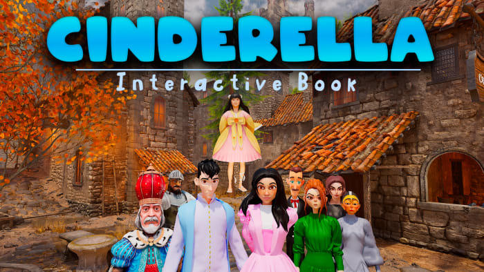 Banner of Cinderella: Interactive Book 