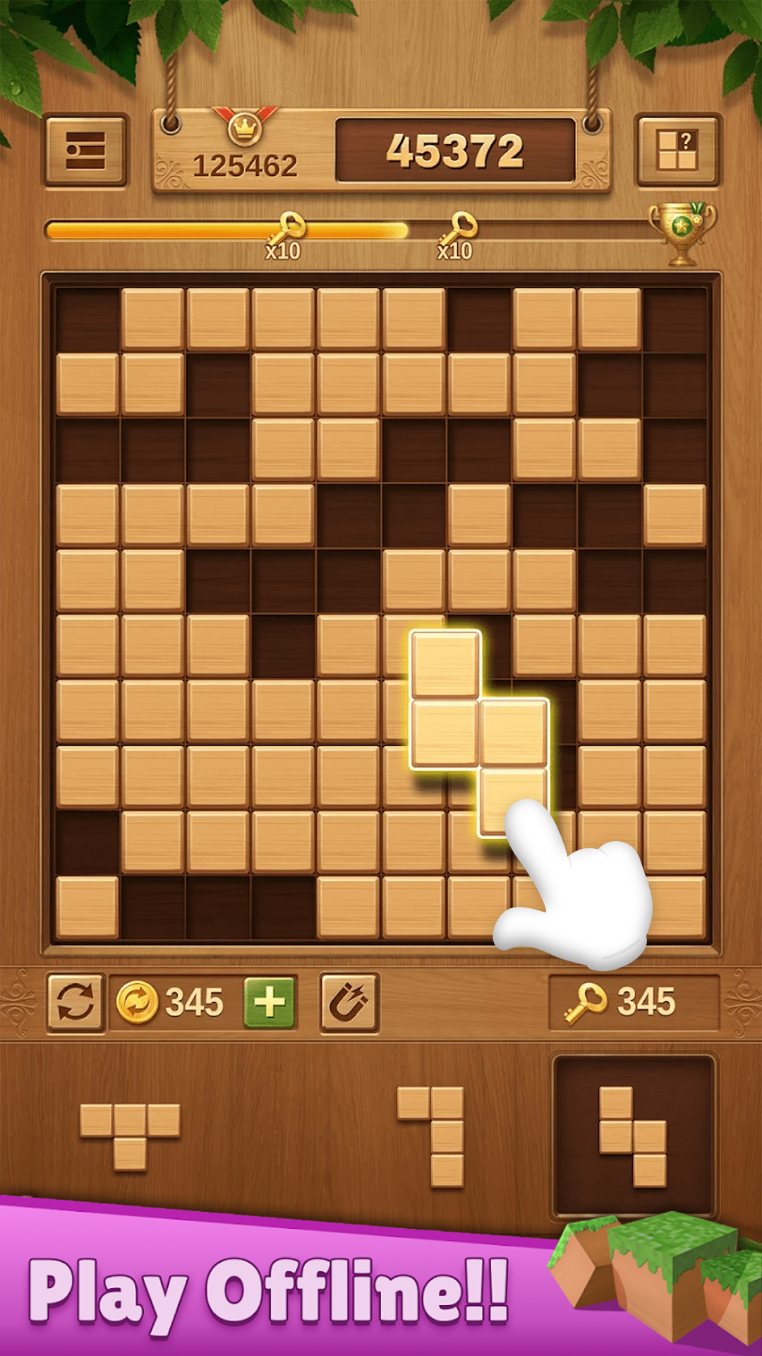 Wood Block Puzzle-Puzzle Games screenshot game