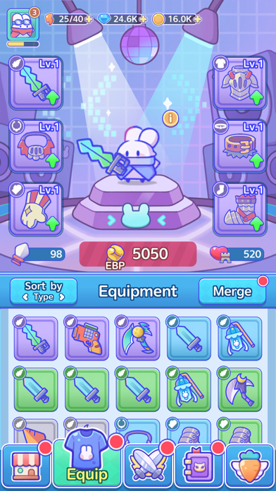 Cuplikan Layar Game Idle Rabbit - Shooting Games