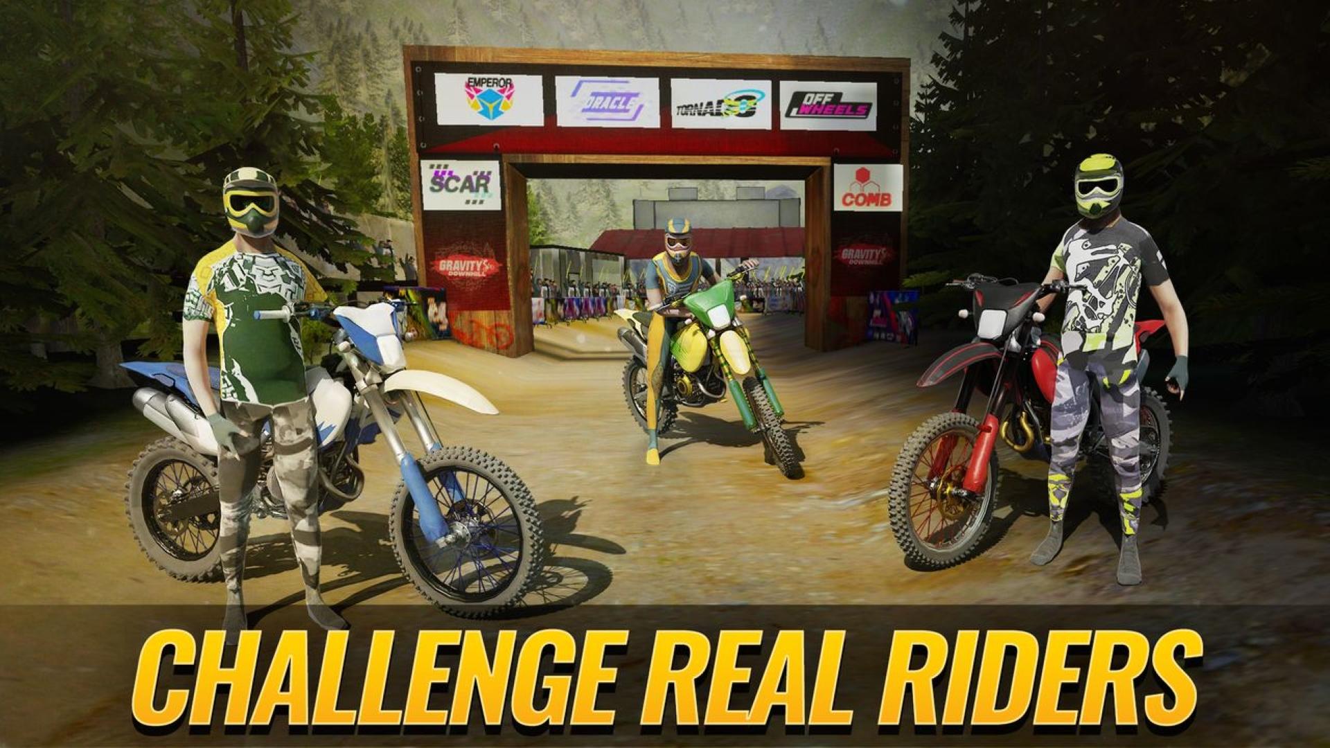 Banner of Bike Riders: Dirt Moto Racing 